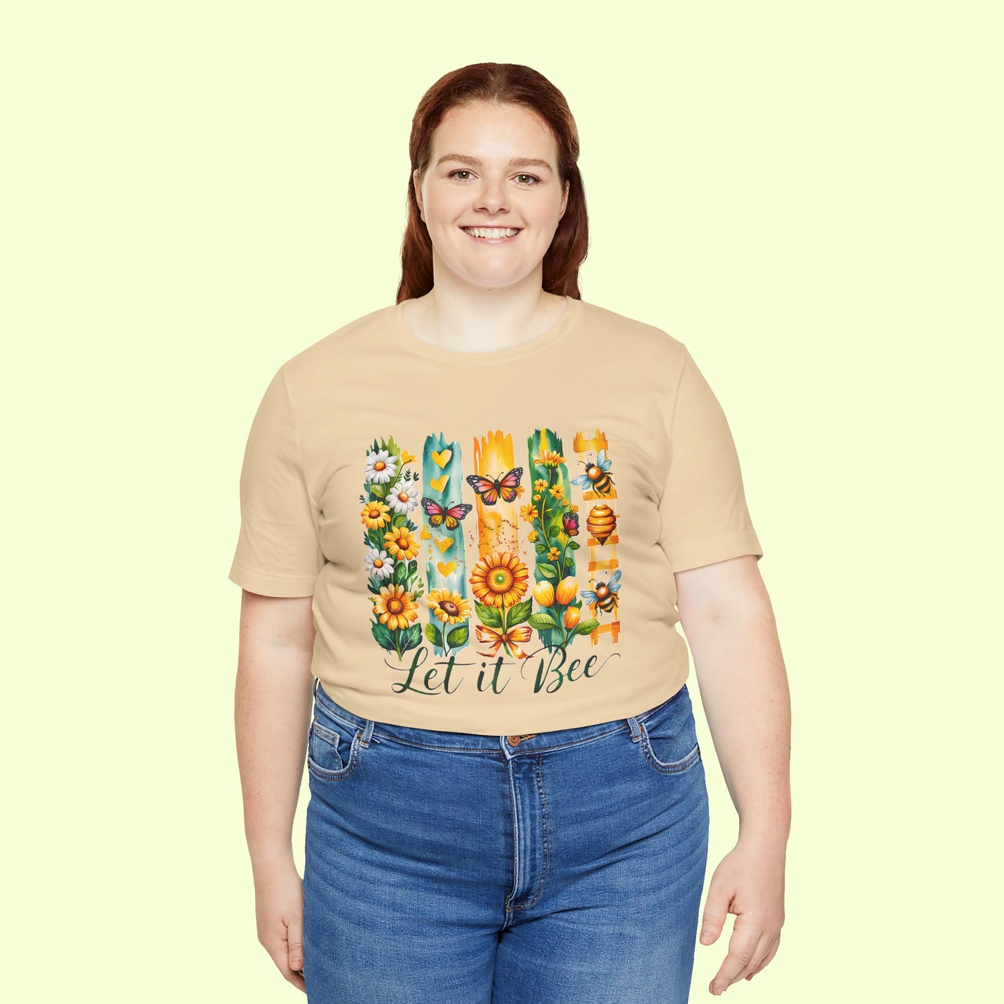 Let It Bee. T-Shirt for Women | Inspirational Faith Quote Tee