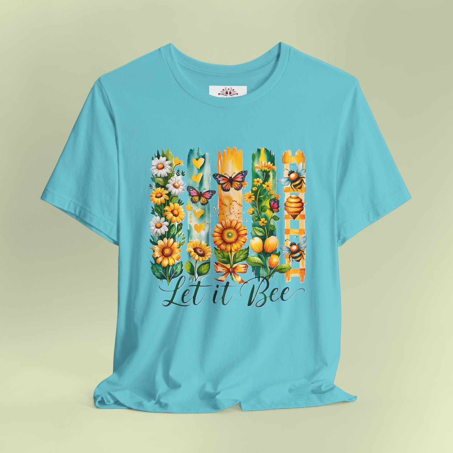 Let It Bee. T-Shirt for Women | Inspirational Faith Quote Tee
