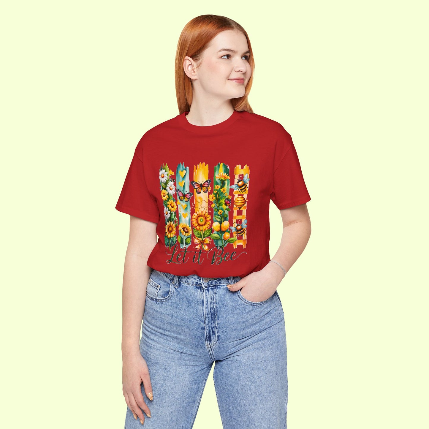 Let It Bee. T-Shirt for Women | Inspirational Faith Quote Tee