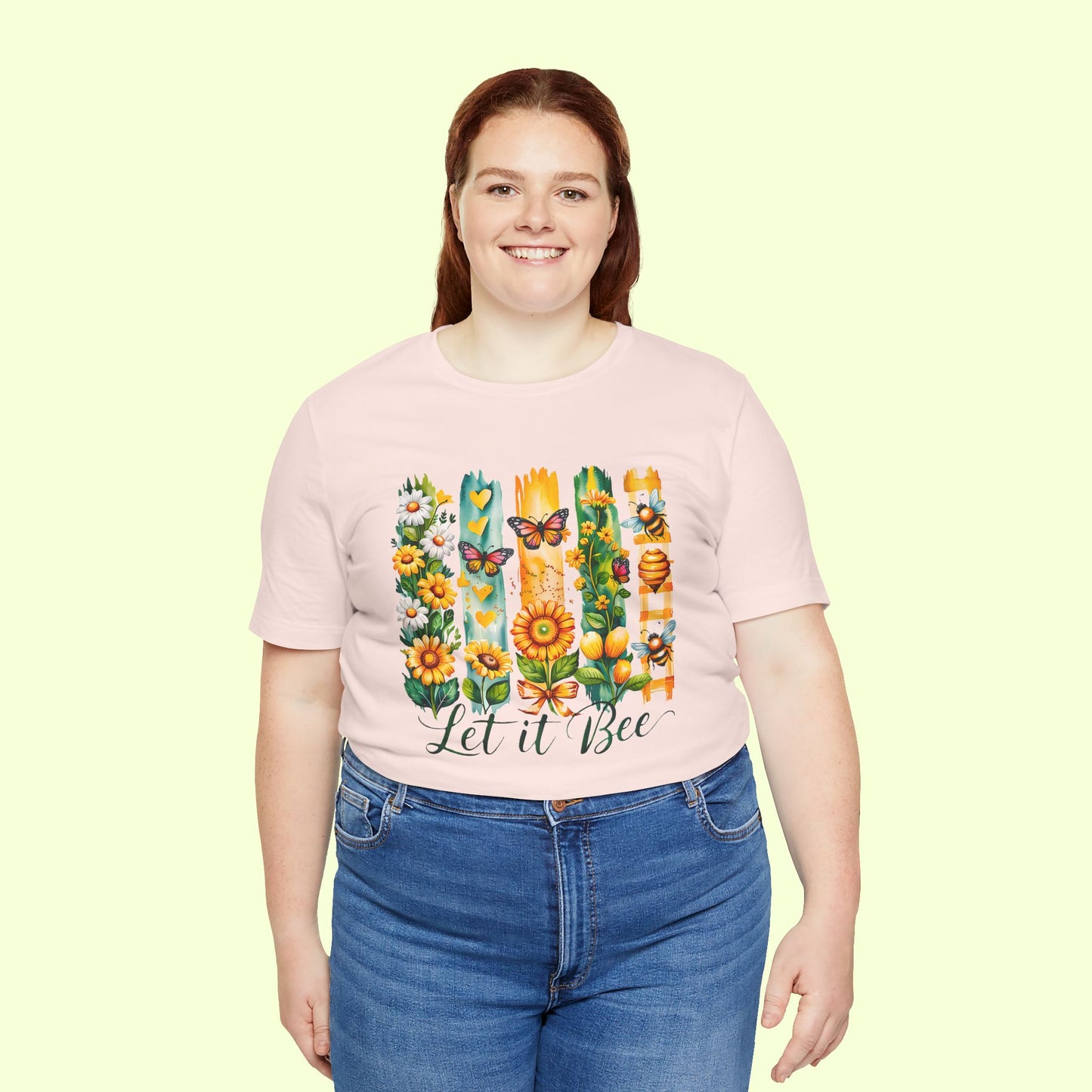 Let It Bee. T-Shirt for Women | Inspirational Faith Quote Tee