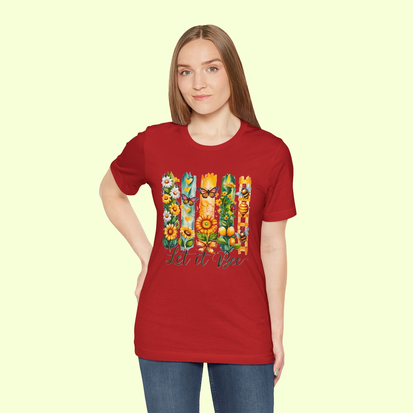 Let It Bee. T-Shirt for Women | Inspirational Faith Quote Tee