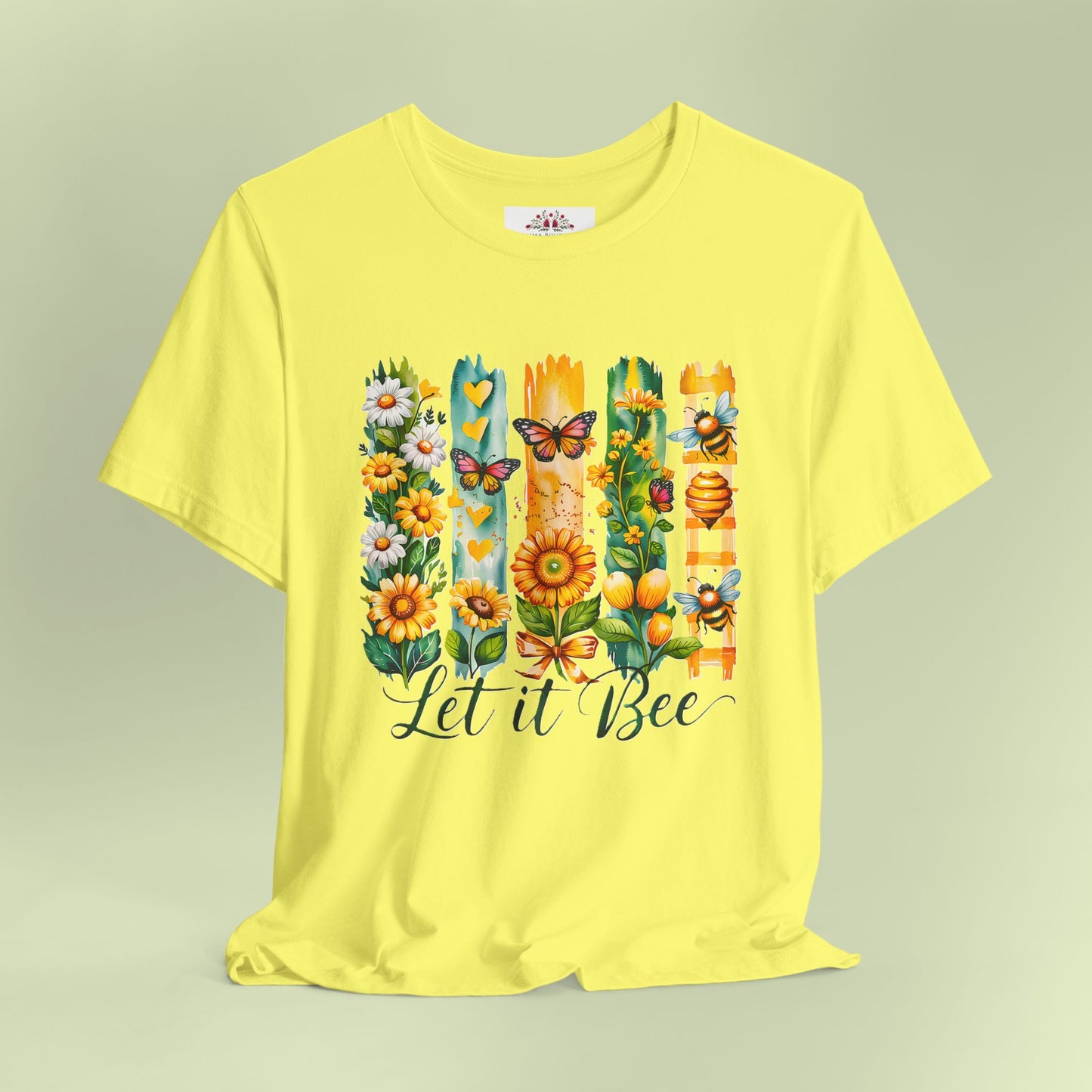 Let It Bee. T-Shirt for Women | Inspirational Faith Quote Tee