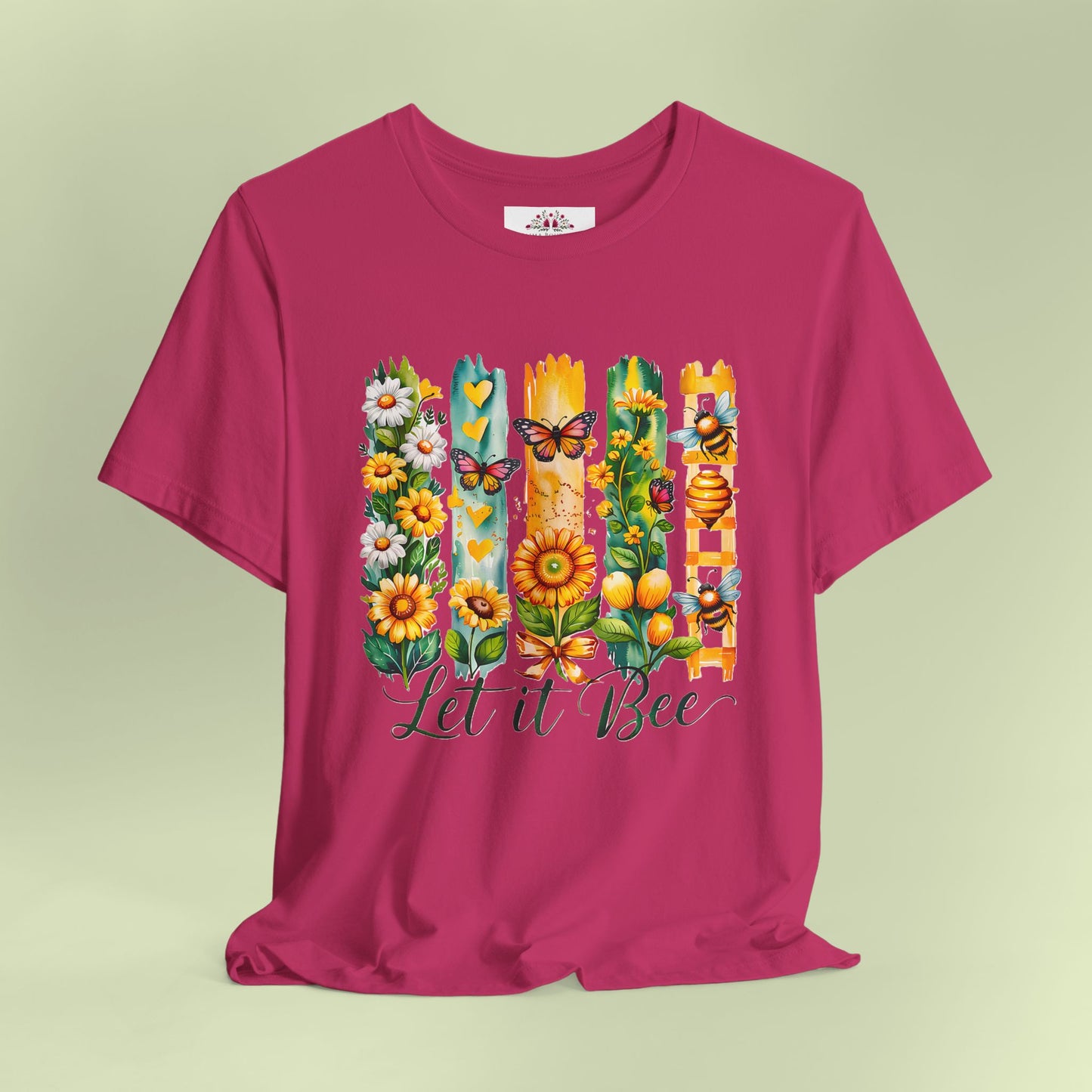Let It Bee. T-Shirt for Women | Inspirational Faith Quote Tee
