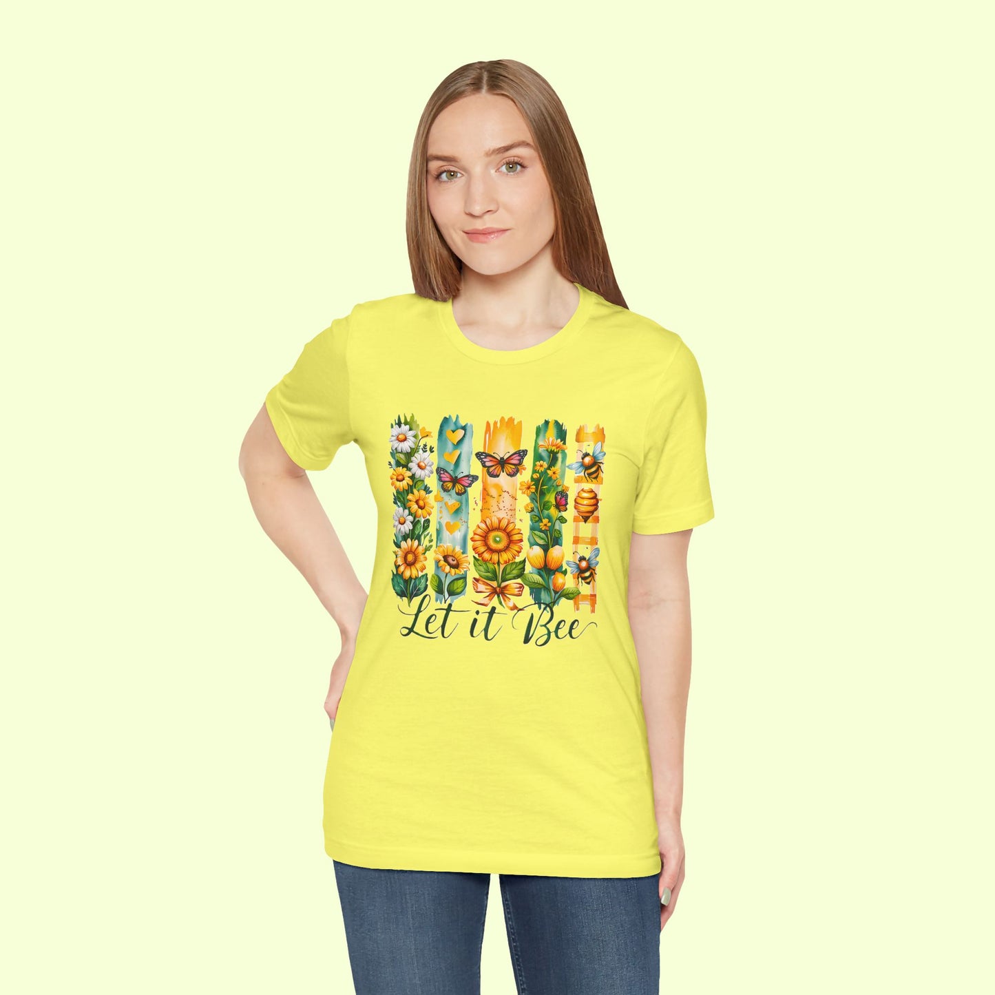 Let It Bee. T-Shirt for Women | Inspirational Faith Quote Tee