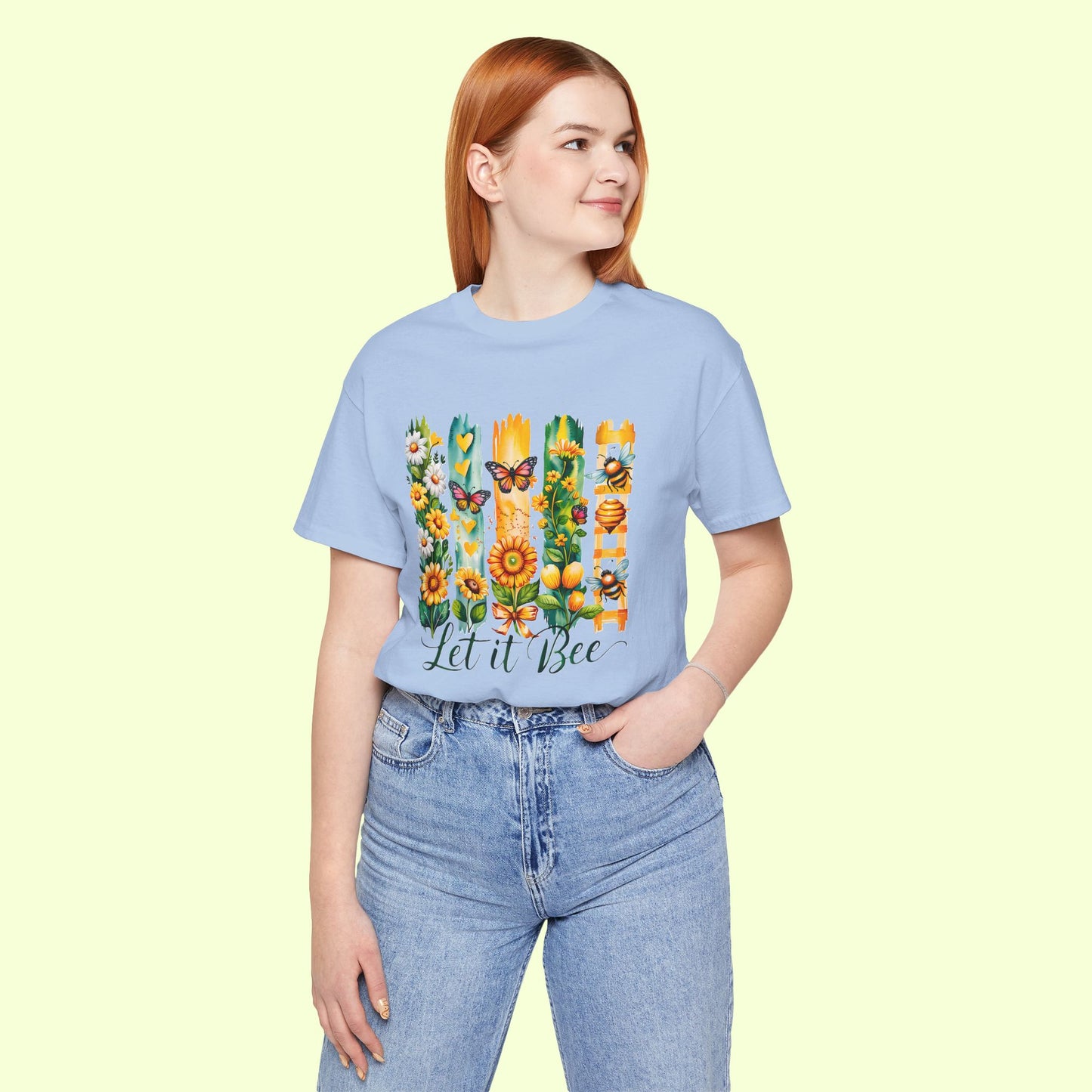 Let It Bee. T-Shirt for Women | Inspirational Faith Quote Tee