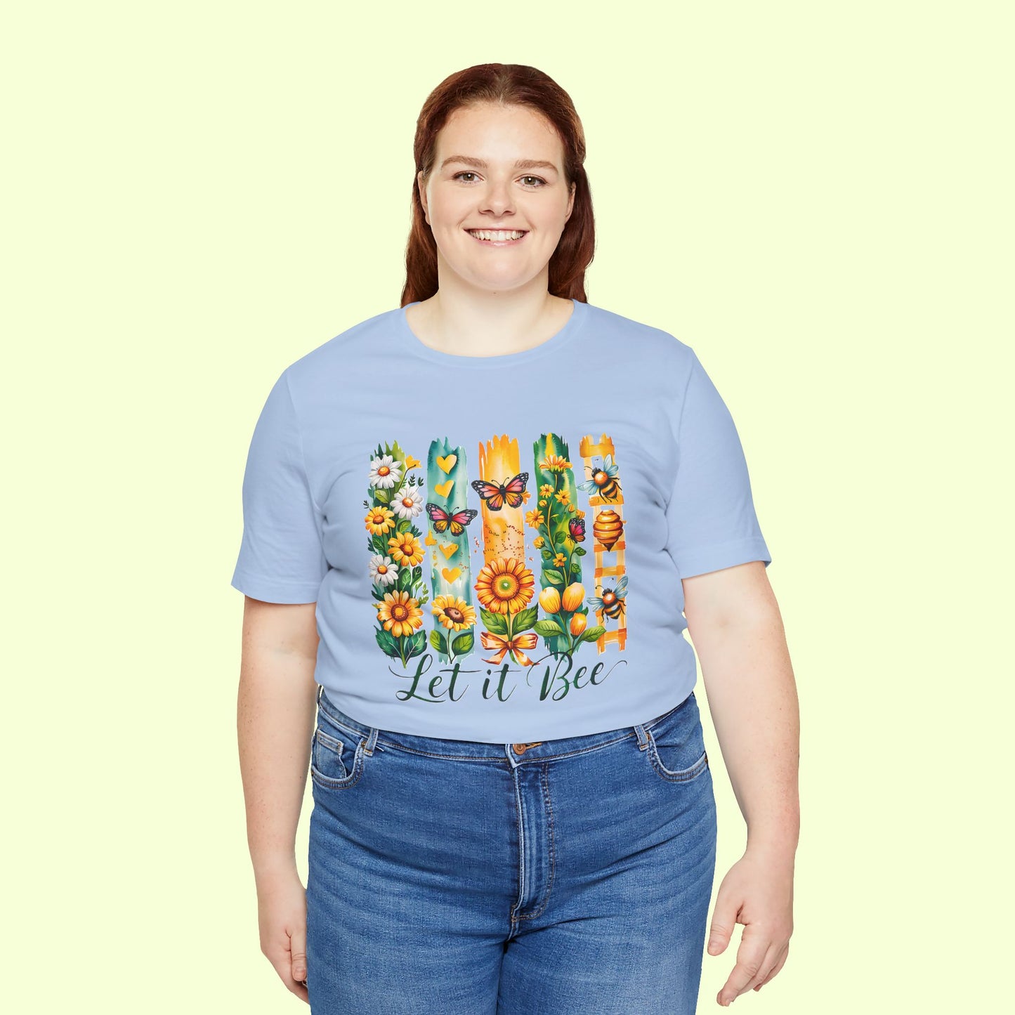 Let It Bee. T-Shirt for Women | Inspirational Faith Quote Tee
