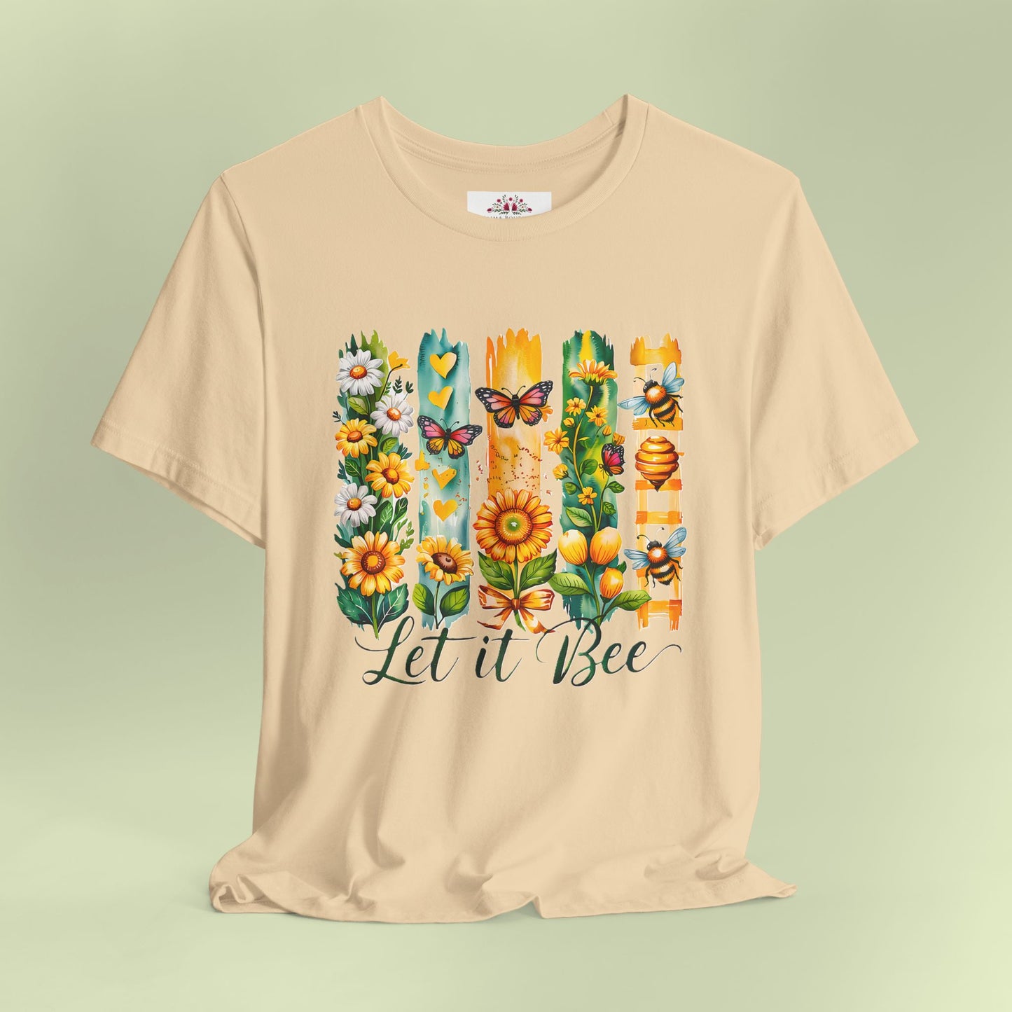 Let It Bee. T-Shirt for Women | Inspirational Faith Quote Tee