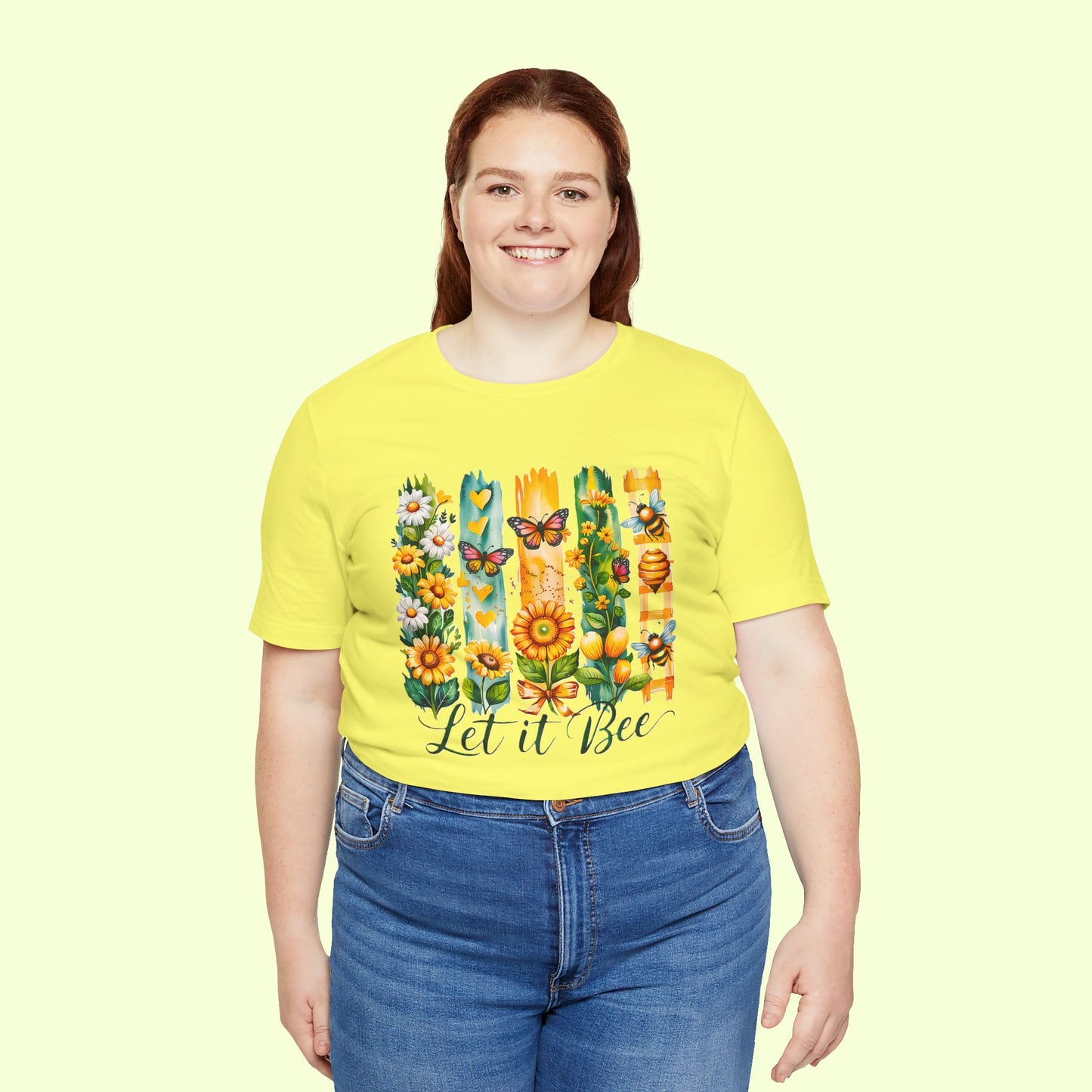 Let It Bee. T-Shirt for Women | Inspirational Faith Quote Tee