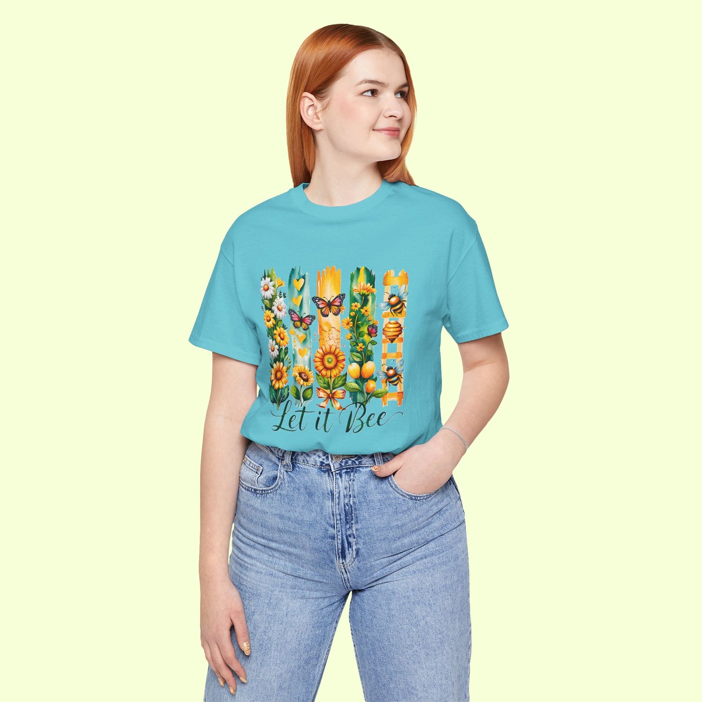 Let It Bee. T-Shirt for Women | Inspirational Faith Quote Tee
