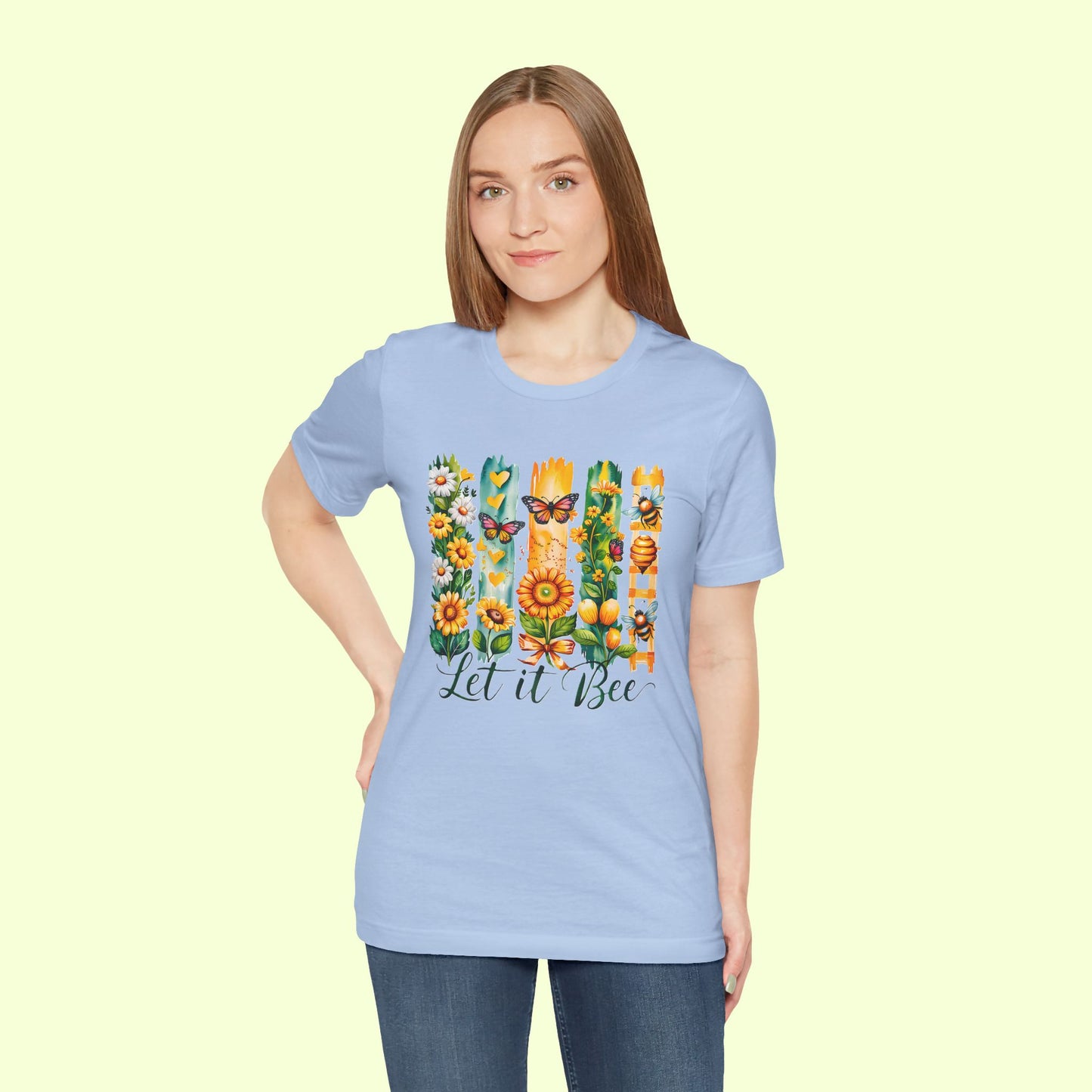 Let It Bee. T-Shirt for Women | Inspirational Faith Quote Tee