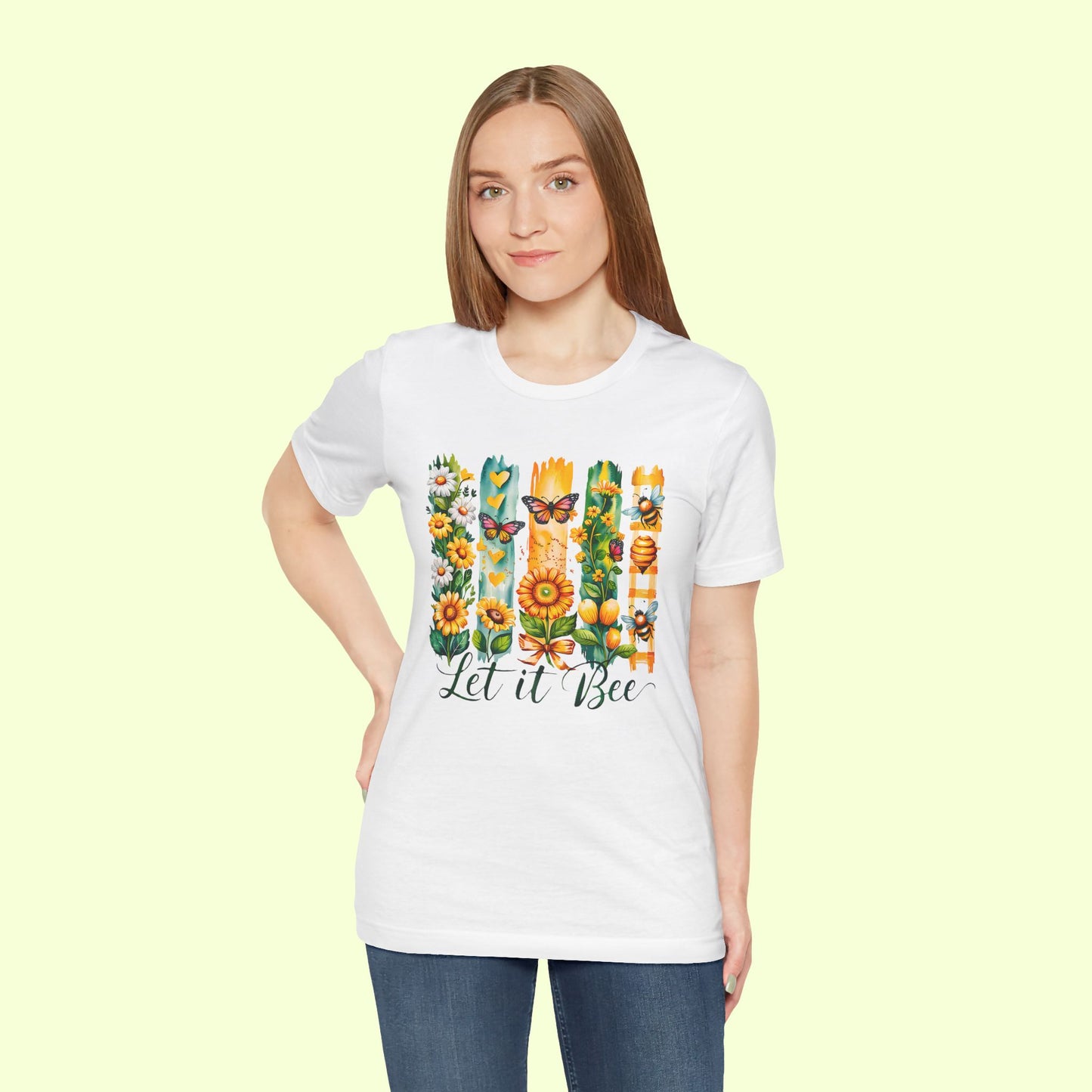 Let It Bee. T-Shirt for Women | Inspirational Faith Quote Tee