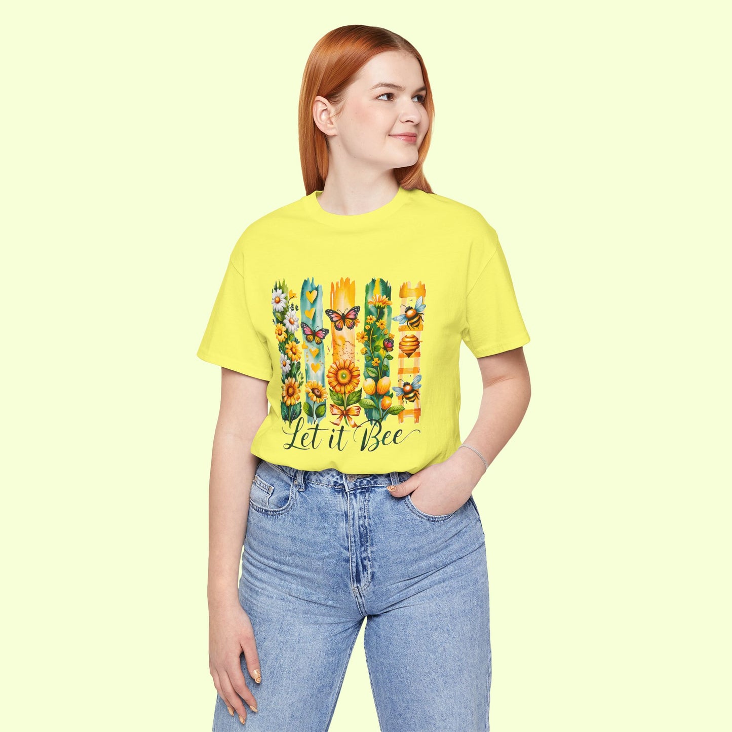 Let It Bee. T-Shirt for Women | Inspirational Faith Quote Tee