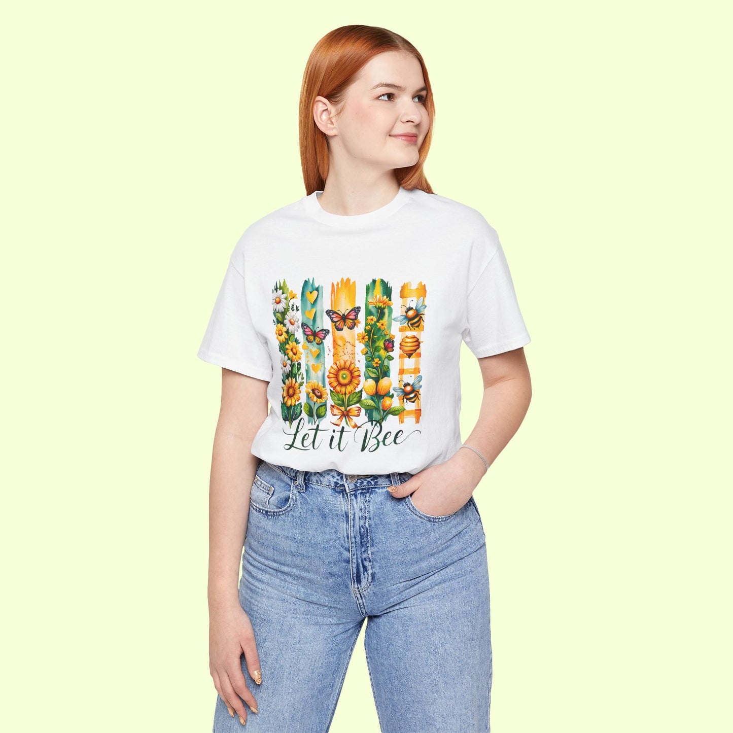 Let It Bee. T-Shirt for Women | Inspirational Faith Quote Tee