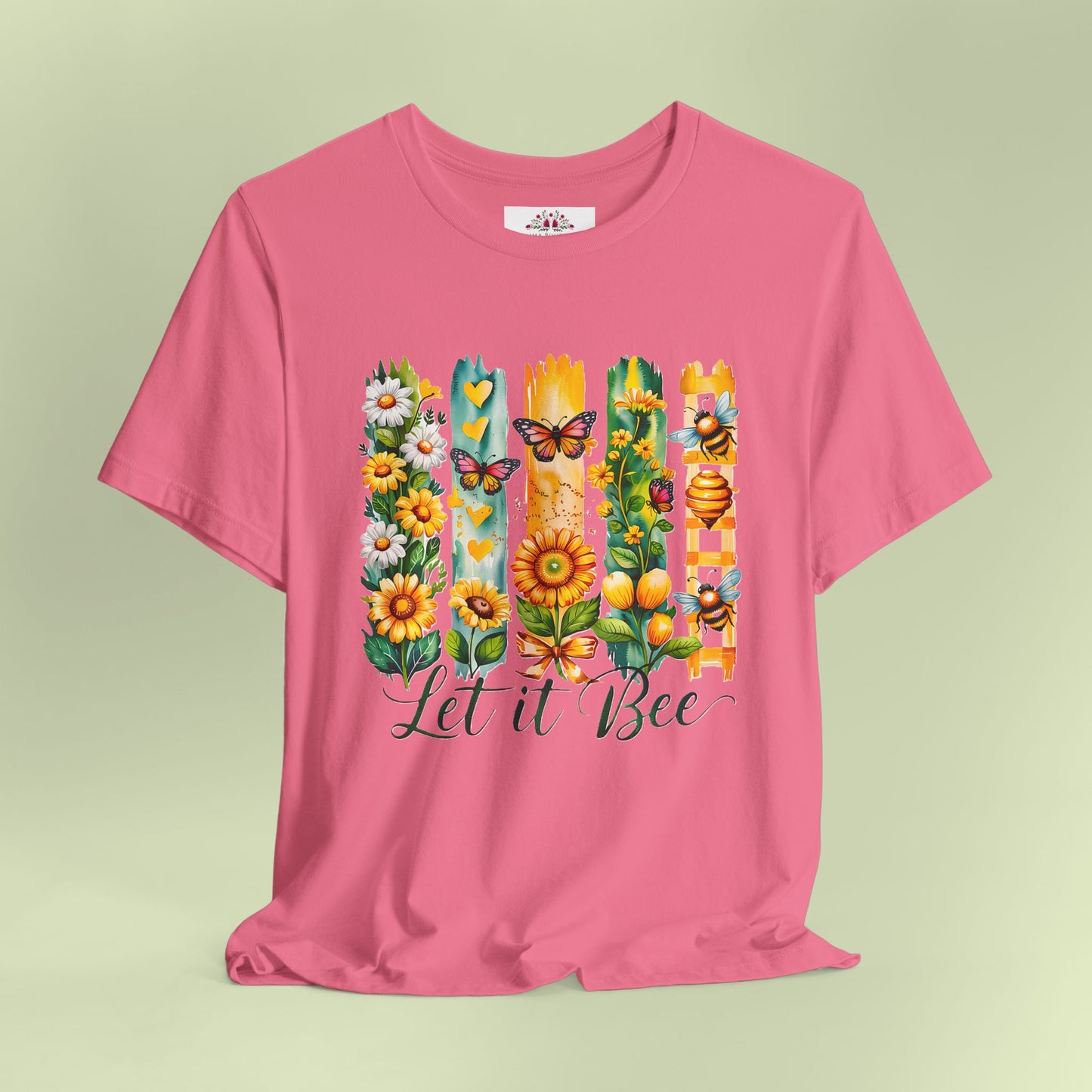 Let It Bee. T-Shirt for Women | Inspirational Faith Quote Tee