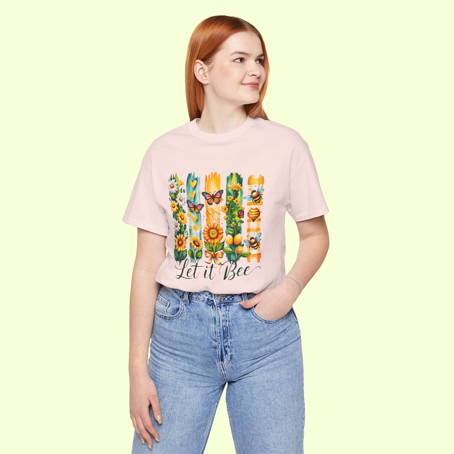 Let It Bee. T-Shirt for Women | Inspirational Faith Quote Tee