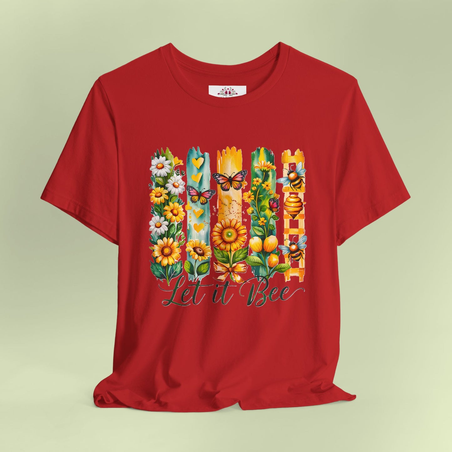Let It Bee. T-Shirt for Women | Inspirational Faith Quote Tee