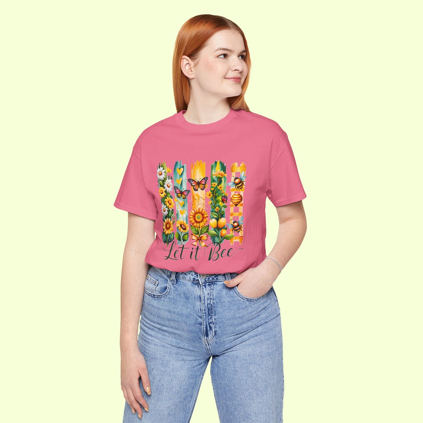Let It Bee. T-Shirt for Women | Inspirational Faith Quote Tee