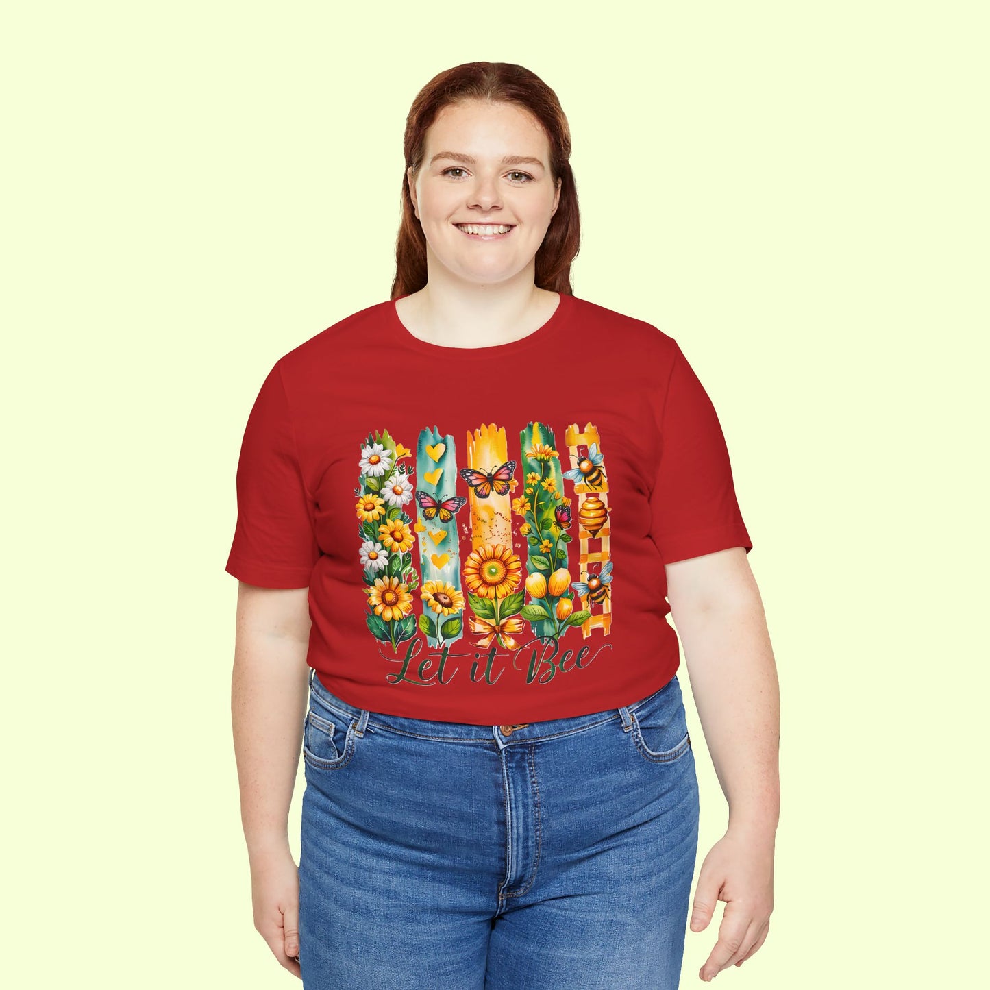 Let It Bee. T-Shirt for Women | Inspirational Faith Quote Tee