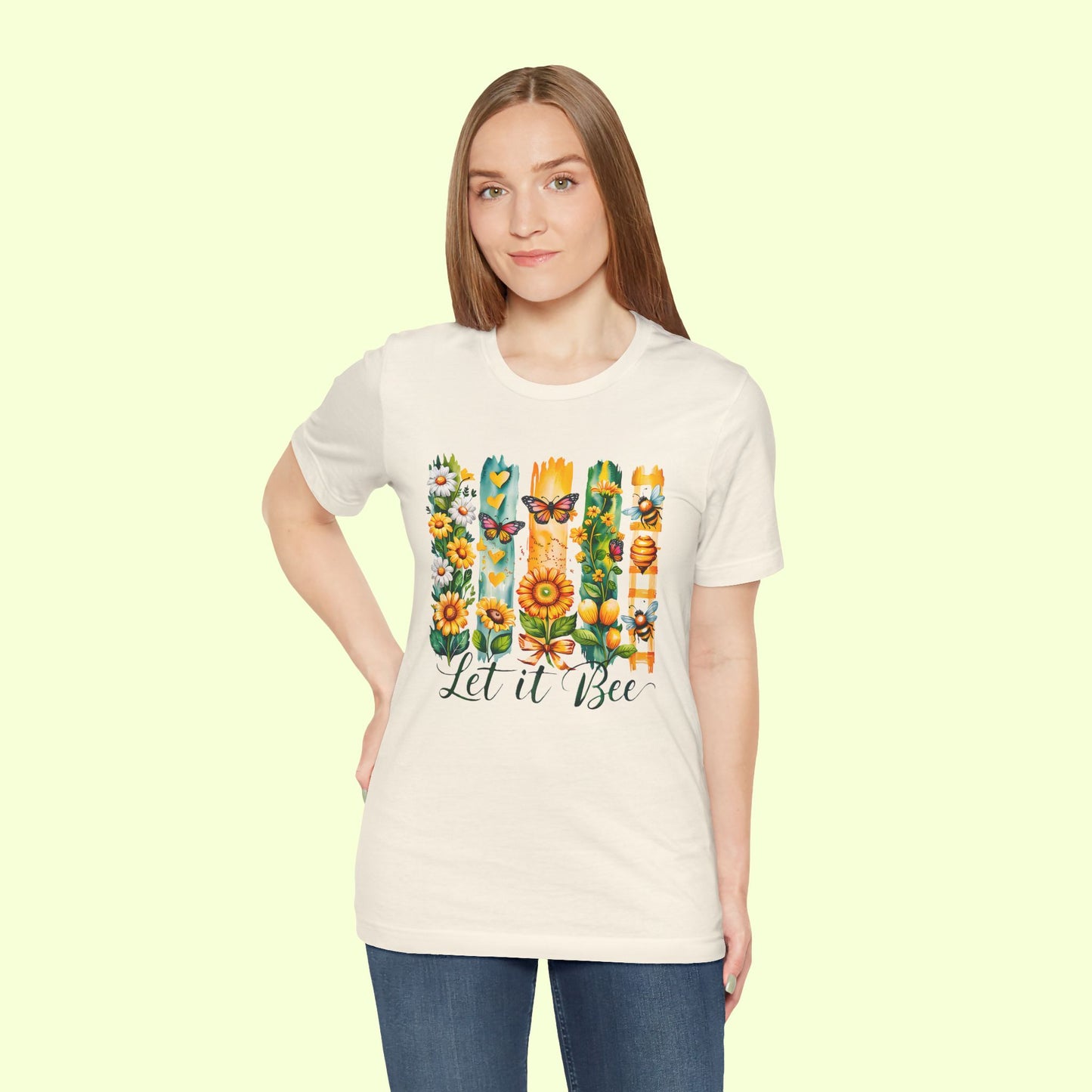Let It Bee. T-Shirt for Women | Inspirational Faith Quote Tee
