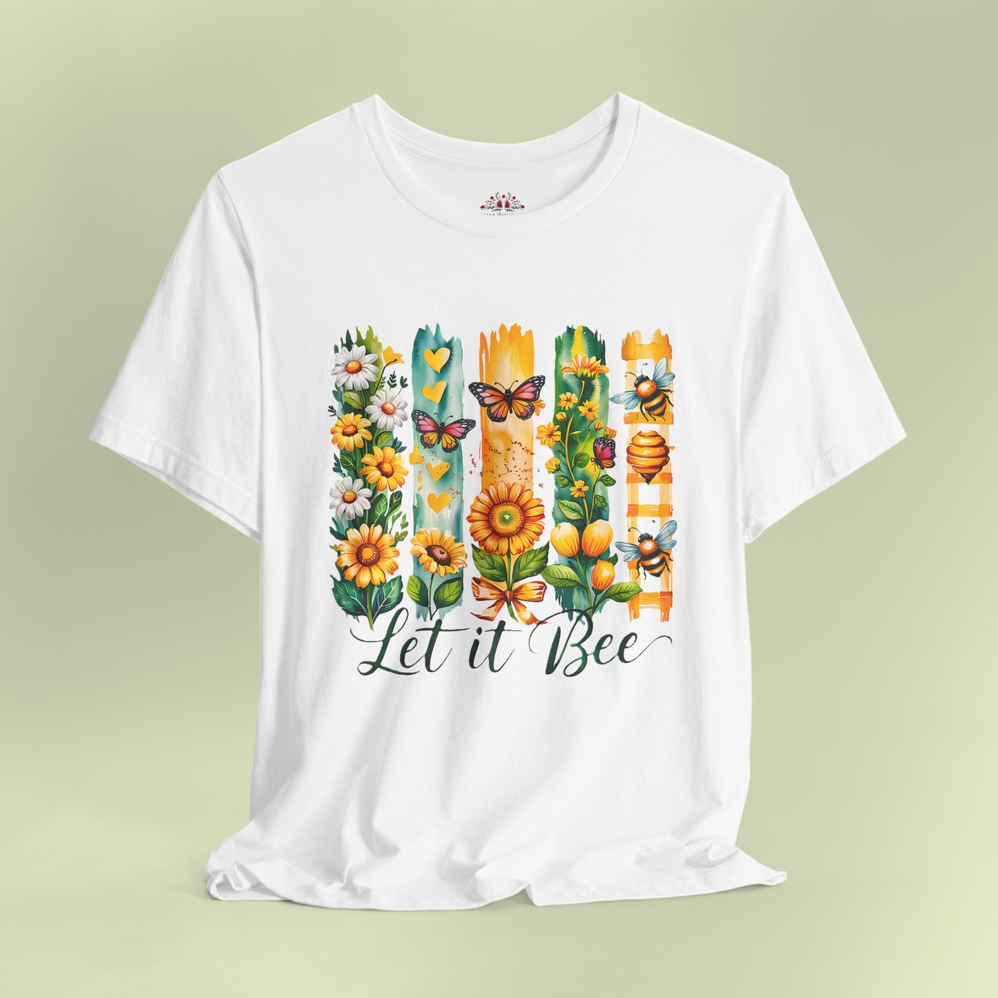 Let It Bee. T-Shirt for Women | Inspirational Faith Quote Tee