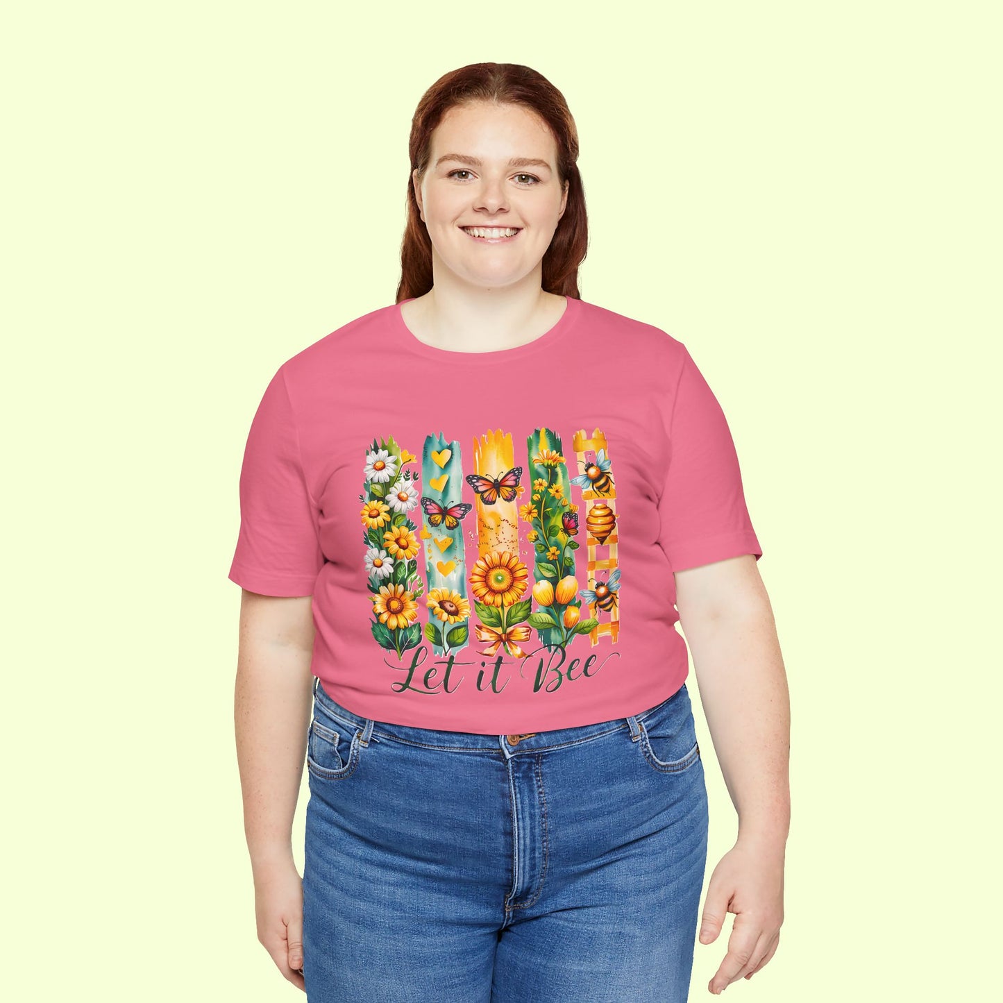 Let It Bee. T-Shirt for Women | Inspirational Faith Quote Tee