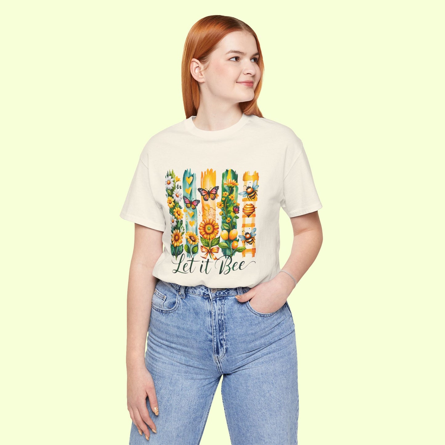 Let It Bee. T-Shirt for Women | Inspirational Faith Quote Tee
