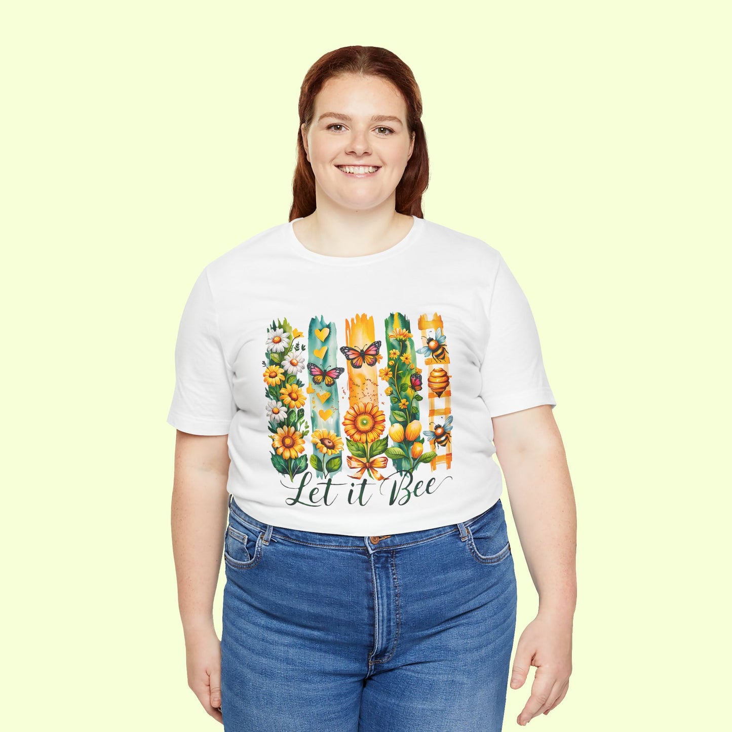 Let It Bee. T-Shirt for Women | Inspirational Faith Quote Tee