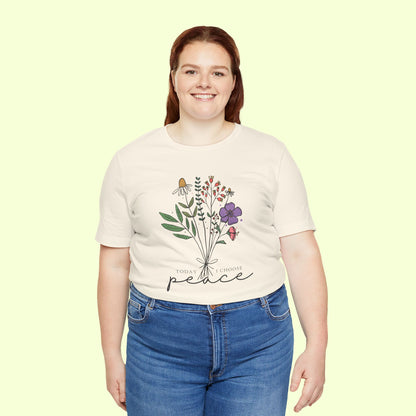 Today I Choose Peace. T-Shirt for Women | Inspirational Faith Quote Tee