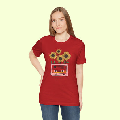 Trust In Vibes Not In Words. T-Shirt for Women | Inspirational Faith Quote Tee