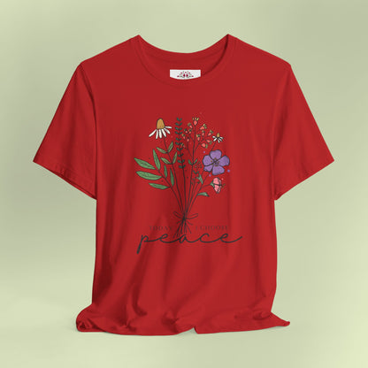 Today I Choose Peace. T-Shirt for Women | Inspirational Faith Quote Tee