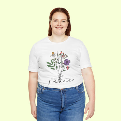 Today I Choose Peace. T-Shirt for Women | Inspirational Faith Quote Tee