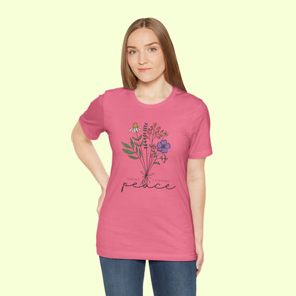 Today I Choose Peace. T-Shirt for Women | Inspirational Faith Quote Tee