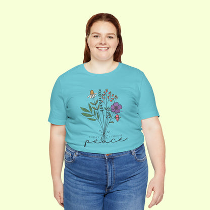 Today I Choose Peace. T-Shirt for Women | Inspirational Faith Quote Tee