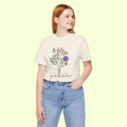 Today I Choose Peace. T-Shirt for Women | Inspirational Faith Quote Tee